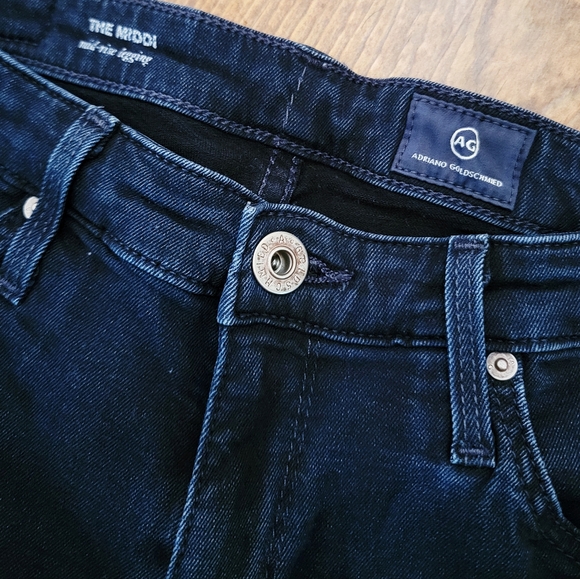 ❄️3\$18 AG Adriano Goldschmied Skinny Jeans size 27 regular - Picture 5 of 6